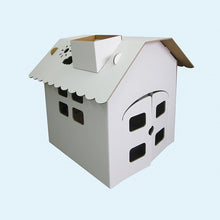 画像をギャラリービューアに読み込む, ダンボールハウス(白)