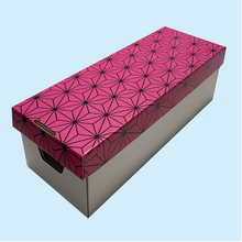 画像をギャラリービューアに読み込む, コミック収納ボックス(麻の葉模様)5セット入り